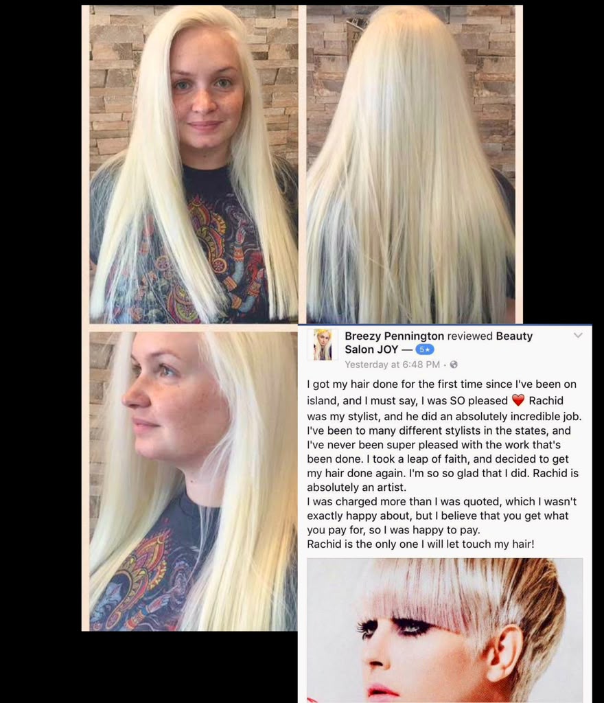  — hair work by Rachid